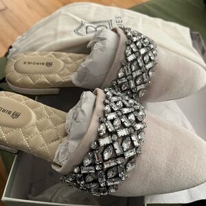 Birdies The Songbird Wedding Snow Crystal Slipper